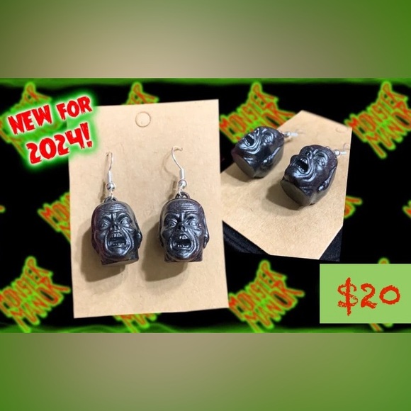 Universal classic monsters Chaney phantom of the opera earrings‎ - Picture 1 of 1